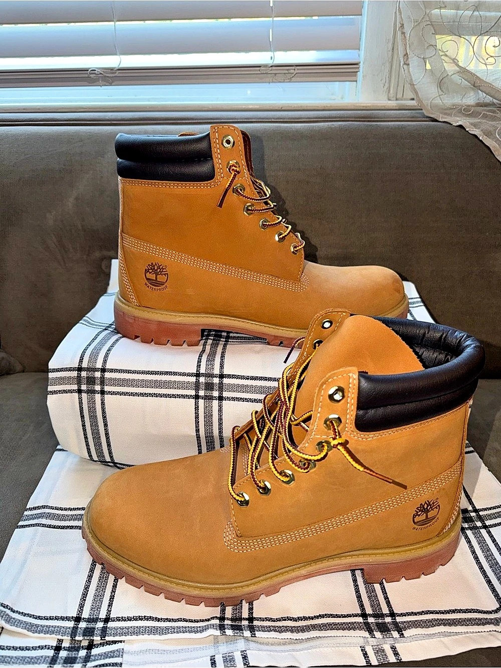 Timberland Men's Premium 6-Inch Waterproof Boot Brown Boots